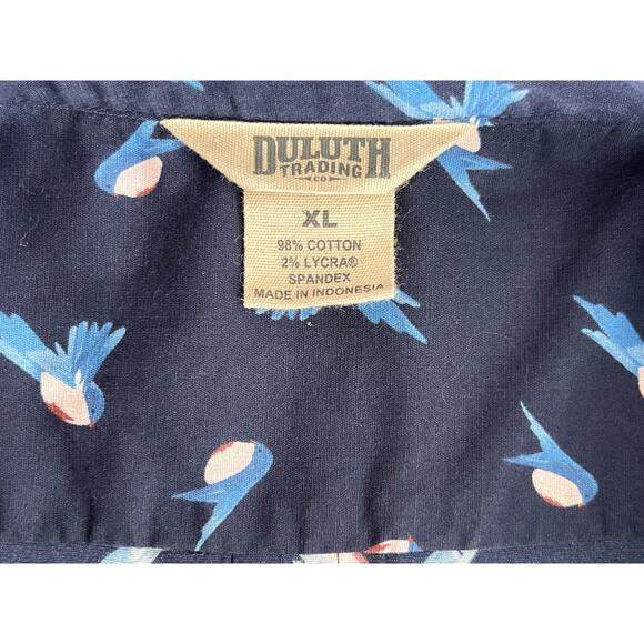 Duluth Trading Sz XL Wrinklefighter Work Smock Shirt Pockets Utility Durable - Picture 12 of 13